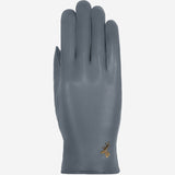 Alison - Gants tactiles en cuir de mouton et doublure en laine/cachemire