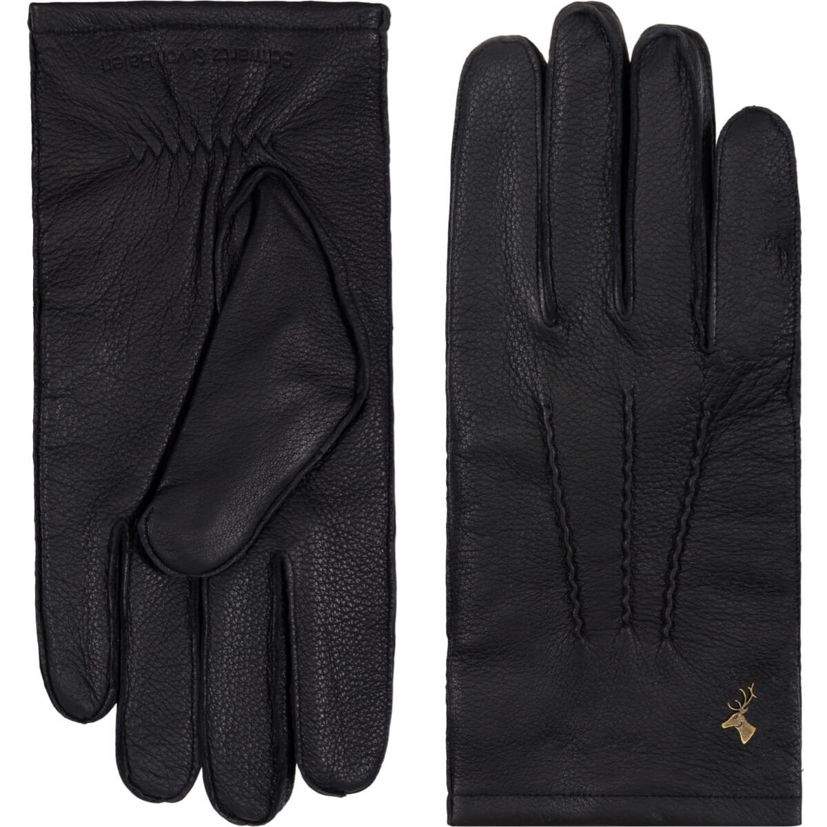 gants en cuir avec doublure - gants cuir homme - Leather Collection