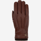 Columbus - Gants en cuir de cerf (American deerskin) et doublure en laine