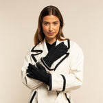 Gants en Daim pour Femmes Elizabeth Noir - Schwartz & von Halen® - Gants en Cuir Premium - 7