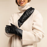 Gants en Peau de Mouton Extra Longs Noir Femmes Emma - Schwartz & von Halen® - Gants en Cuir Premium - 11