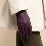 Gants en Cuir Violet Femmes Ivy - Schwartz & von Halen® - Gants en Cuir Premium - 9