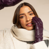 Gants en Cuir Violet Femmes Ivy - Schwartz & von Halen® - Gants en Cuir Premium - 11