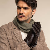 Gants en Cuir Marron Foncé Hommes Jake - Schwartz & von Halen® - Gants en Cuir Premium - 5