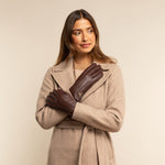 Gants en Cuir Marron Femmes Julia - Schwartz & von Halen® - Gants en Cuir Premium - 5