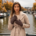 Gants en Cuir Marron Femmes Julia - Schwartz & von Halen® - Gants en Cuir Premium - 6