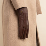 Gants en Cuir Marron Femmes Julia - Schwartz & von Halen® - Gants en Cuir Premium - 9