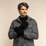 Gants pour Hommes Daim de Chèvre Noir Rex - Schwartz & von Halen® - Gants en Cuir Premium - 5