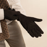 Gants pour Hommes Daim de Chèvre Marron Rex - Schwartz & von Halen® - Gants en Cuir Premium - 12