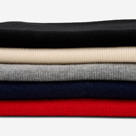 Charlie (grey) - premium scarf made of soft Merino wool (unisex) - Schwartz & von Halen - US - 10