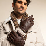 Gants en Cuir Marron Smith - Schwartz & von Halen® - Gants en Cuir Premium - 5