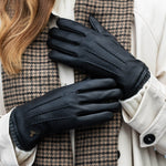 Gants en Cuir Noir pour Femmes Emily - Schwartz & von Halen® - Gants en Cuir Premium - 5